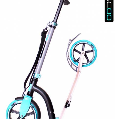 Самокат Y-SCOO SLICKER Family design 230 Crown aqua  
