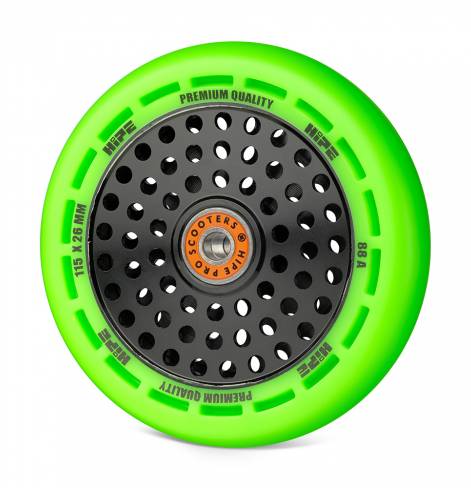 Колесо HIPE wheel 115мм green/core black 