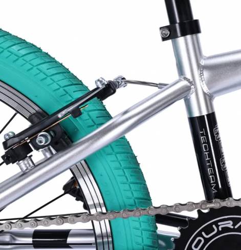 Велосипед BMX TT Goof 2024 серый 