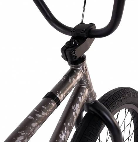 Велосипед BMX TT Grasshopper 2024 черно-оранжевый 