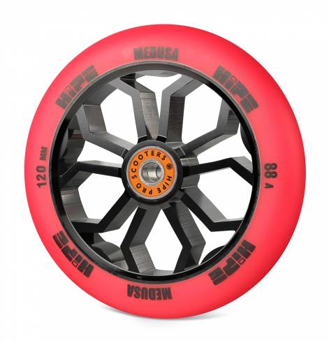 Колесо HIPE Medusa wheel LMT36 120мм red/core black 