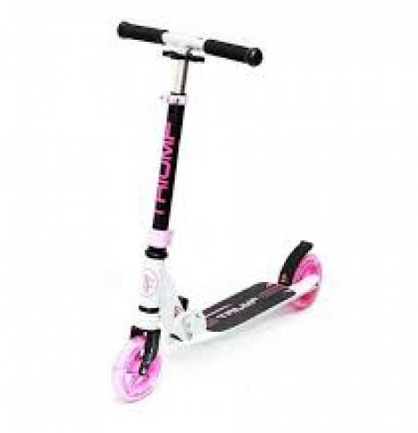 Самокат Triumf Active SKL-041 L со светящимися колесами розовый  