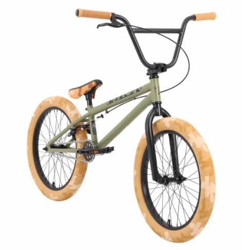 Велосипед BMX TT Mack 2025 серый 