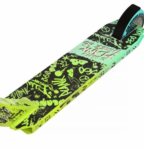 Трюковый самокат PLANK 360 Green/Aqua 