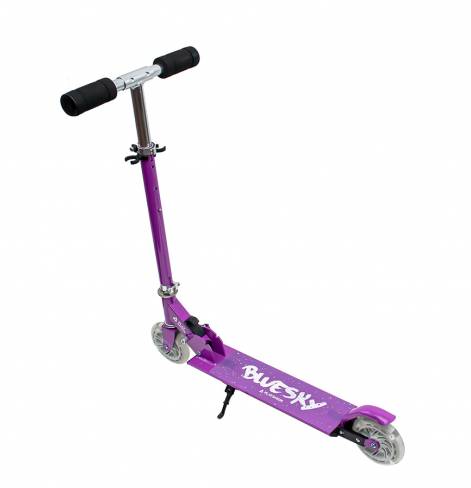 Самокат-снегокат Plank Bluesky Purple 