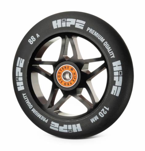 Колесо HIPE Star 120 мм black 