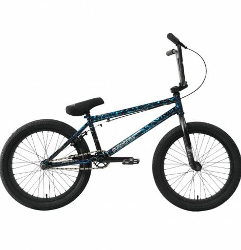 Велосипед BMX TT Grasshopper 2024 черно-синий 