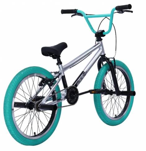Велосипед BMX TT Goof 2024 бирюзово-оранжевый 