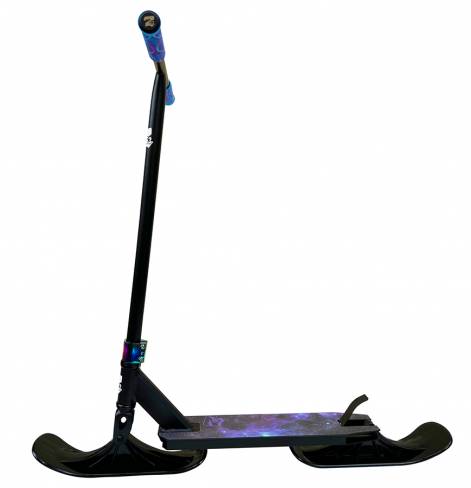 Трюковый самокат Z53 Space с лыжами 