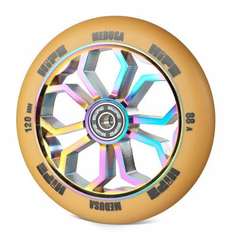 Колесо HIPE Medusa wheel LMT36 120мм brawn/core neo chrome 