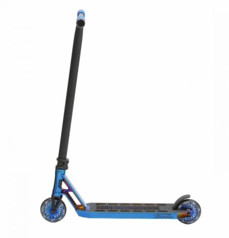 Трюковый самокат Комета Эфир Синий Хром 