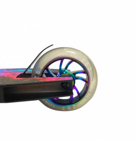 Трюковый самокат Z53 Space с лыжами 