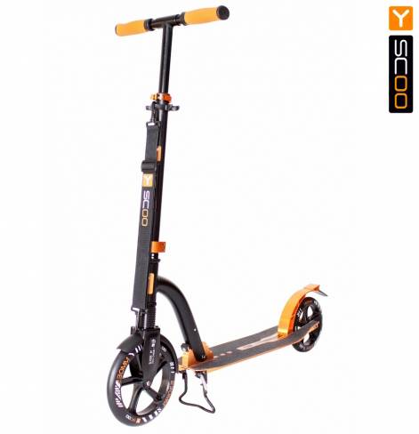 Самокат Y-SCOO 230 SLICKER DELUXE Red 