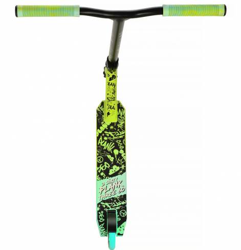 Трюковый самокат PLANK 360 Green/Aqua 