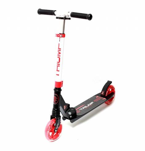 Самокат Triumf Active SKL-041 L со светящимися колесами розовый  