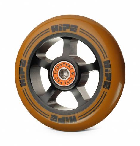 Колесо HIPE Н1 100mm black/brown 