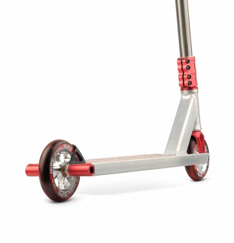 Трюковый самокат HIPE H6 raw/red 2021 