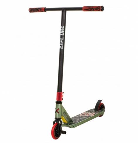 Трюковой самокат Explore Pescara HD Deluxe green 